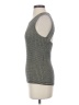 St. John Gray Sleeveless Top Size S - photo 5