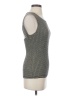 St. John Gray Sleeveless Top Size S - photo 4