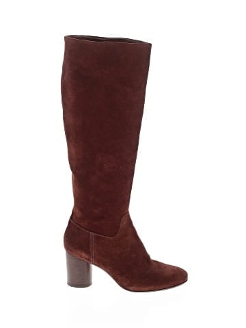 Madewell The Scarlett Tall Boot in Suede (view 1)