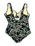 Miraclesuit Print Green One Piece Swimsuit Size 18 - photo 2