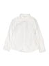 Zara 100% Cotton Solid Ivory Long Sleeve Button-Down Shirt Size 10 - photo 1