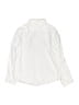 Zara 100% Cotton Solid Ivory Long Sleeve Button-Down Shirt Size 10 - photo 2