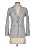 Ann Taylor LOFT 100% Cotton Gray Blazer Size 00 Petite - photo 1