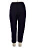 Alfred Dunner 100% Acetate Solid Blue Casual Pants Size 16 - photo 2