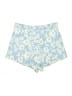Zara Floral Blue Shorts Size M - photo 2