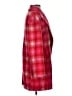 Avec Les Filles Plaid Red Coat Size S - photo 4