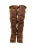 Bearpaw 100% Leather Solid Brown Boots Size 11 - photo 2