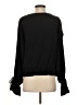 Jay Godfrey Black Long Sleeve Blouse Size 2 - photo 2