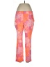 J.Crew Collection Print Pink Active Pants Size 10 - photo 1