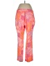J.Crew Collection Print Pink Active Pants Size 10 - photo 2