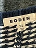 Boden Houndstooth Black Pullover Sweater Size 14L - photo 7