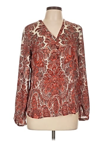 Zara Basic Long Sleeve Blouse (view 1)