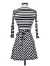 Bailey 44 Black White 3/4 Sleeve Top Size XS - photo 2