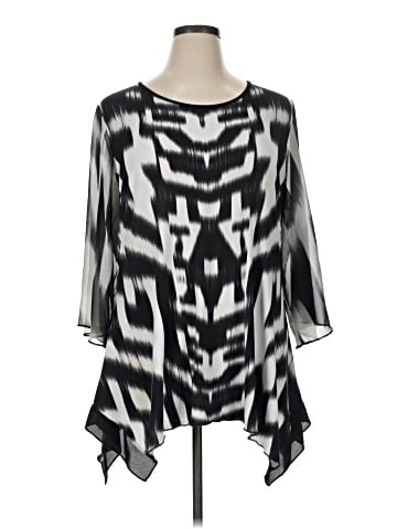 Peter Nygard 3/4 Sleeve Blouse (view 1)