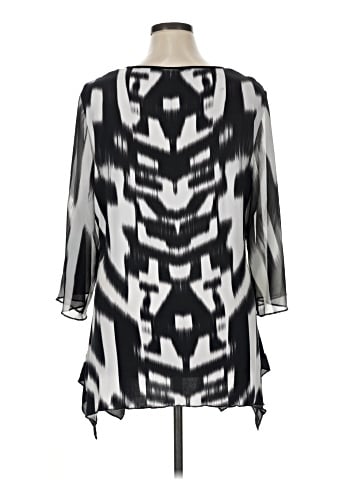 Peter Nygard 3/4 Sleeve Blouse (view 2)