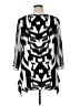 Peter Nygard Silver 3/4 Sleeve Blouse Size XL - photo 2