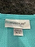 Avenue Teal Short Sleeve Blouse Size 26 - 28 Plus - photo 7