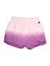 Tea 100% Cotton Color Block Purple Athletic Shorts Size 10 - photo 2