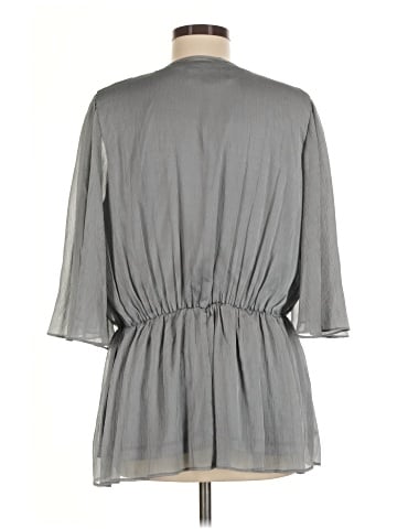 American Glamour by Badgley Mischka 3/4 Sleeve Blouse (view 2)