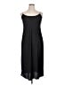 J.Crew 100% Polyester Solid Black Casual Dress Size 14 - photo 1