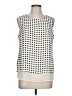 Rose + Olive 100% Polyester Ivory Sleeveless Blouse Size L - photo 1