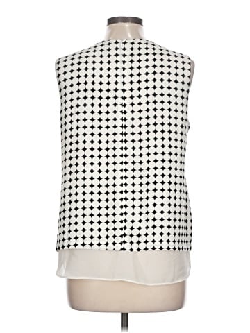 Rose + Olive Sleeveless Blouse (view 2)