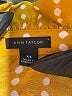 Ann Taylor Polka Dots Yellow Long Sleeve Blouse Size XL - photo 7