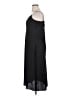 J.Crew 100% Polyester Solid Black Casual Dress Size 14 - photo 5