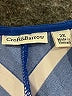 Croft & Barrow Stripes Blue 3/4 Sleeve Blouse Size 2X - photo 7