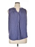 Daisy Fuentes Purple Sleeveless Blouse Size XL - photo 1