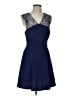 The Kooples 100% Polyester Blue Cocktail Dress Size Lg (3) - photo 1