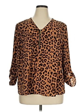 Cato Long Sleeve Henley (view 1)