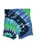 American Apparel Tie-dye Blue Shorts Size L - photo 2