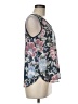 Ann Taylor LOFT Outlet 100% Polyester Gray Sleeveless Top Size M (petite) - photo 4