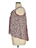 Xhilaration 100% Polyester Red Sleeveless Blouse Size XL - photo 5