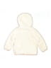 DKNY 100% Polyester Ivory Zip Up Hoodie Size 3T - photo 2