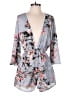 Audrey Floral Gray Romper Size 4 - photo 1