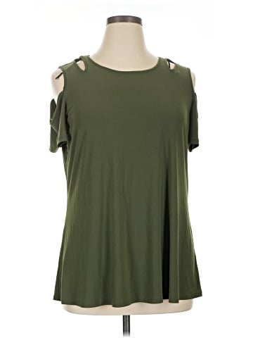 NY Collection Short Sleeve Top (view 1)