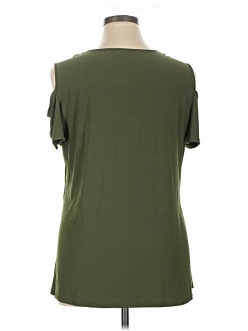 NY Collection Short Sleeve Top (view 2)