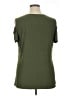 NY Collection Green Short Sleeve Top Size XL - photo 2