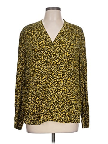 Hobbs London Long Sleeve Blouse (view 1)