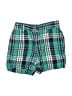 Janie and Jack Plaid Green Shorts Size 12-18 mo - photo 1