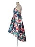 Venus 100% Polyester Tropical Blue Cocktail Dress Size 10 - photo 5