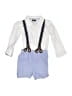 Mud Pie Blue Short Sleeve Outfit Size 3T - photo 1