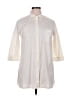 Sutton Studio Ivory 3/4 Sleeve Button-Down Shirt Size 14 - photo 1