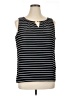 Dana Buchman 100% Polyester Black Sleeveless Top Size XL - photo 1