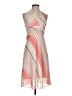 Speechless Stripes Tan Cocktail Dress Size 3 - photo 1