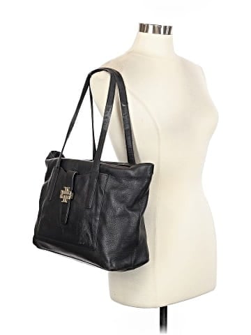 Tory Burch Leather Tote (view 2)
