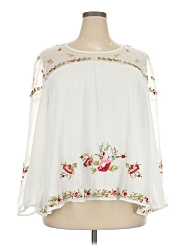Cato Long Sleeve Blouse (view 1)