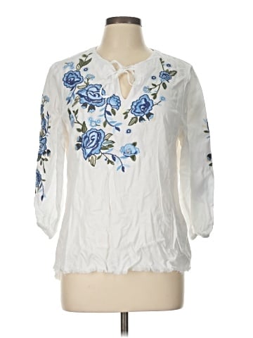 Reba 3/4 Sleeve Blouse (view 1)